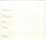 Набор 5 открыток - закладок Ленинград 1969 год СССР