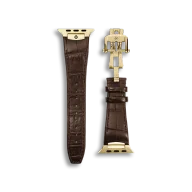 Ремешок для Apple Watch - Alligator Leather Brown