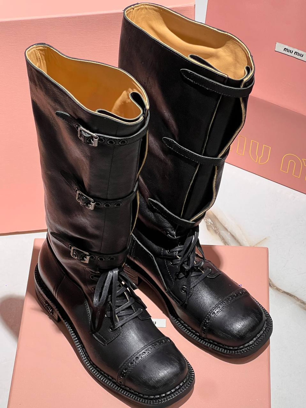 Сапоги MIU MIU, арт. 457356869
