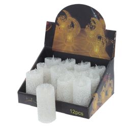 GAEM Изделие декоративное "Свеча" (подсветка, 3xLR54) (блок 12шт), D 4.5 см, L4,5 W4,5 H9 см