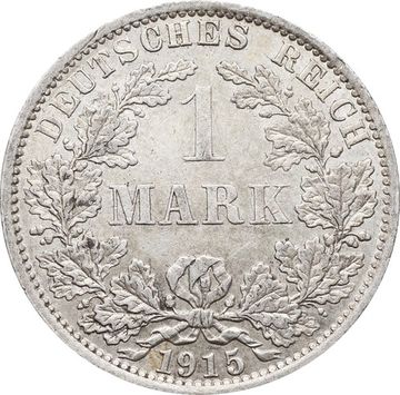 1 марка 1915 Германская Империя "A"