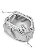 Clutch DIAMOND silver color