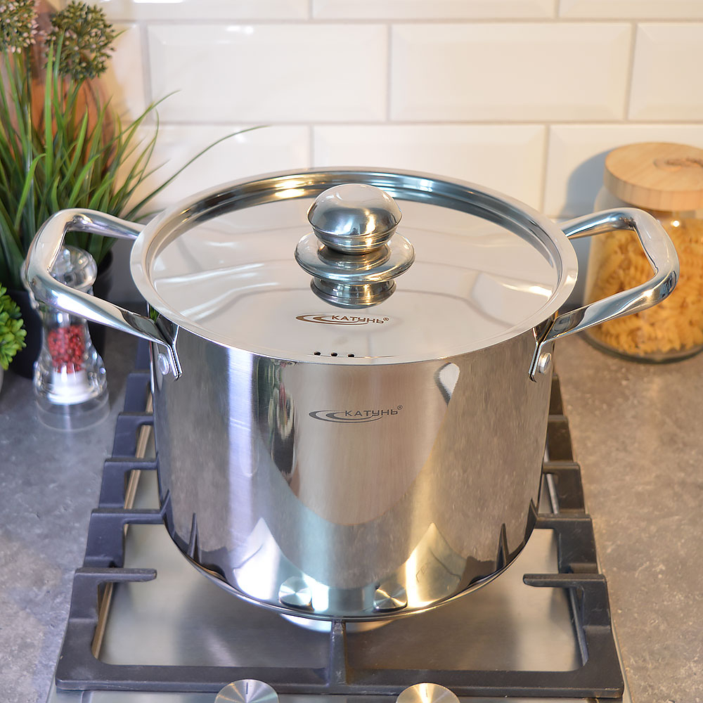 Кастрюля 6,4л "Титан", d22см h17см ТРС