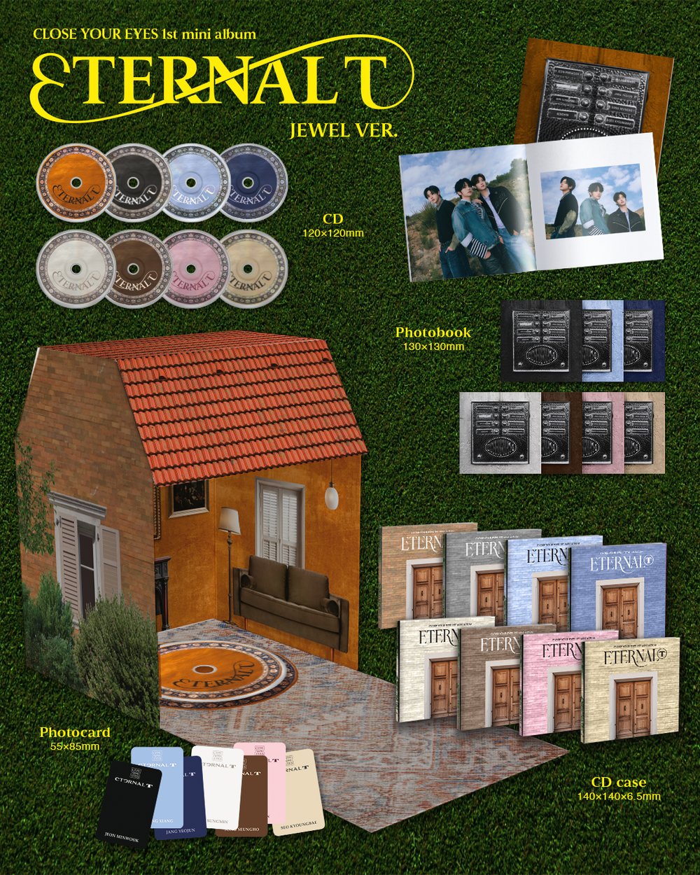 Альбом CLOSE YOUR EYES - ETERNALT (JEWEL Ver.)