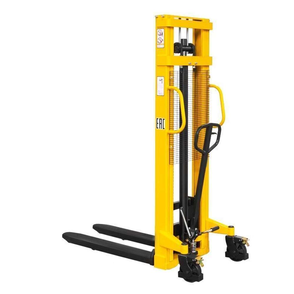 Ручной гидравлический штабелер SDJ 1030 (1000 кг; 3 м; фиксированные вилы) SMARTLIFT (SMART)