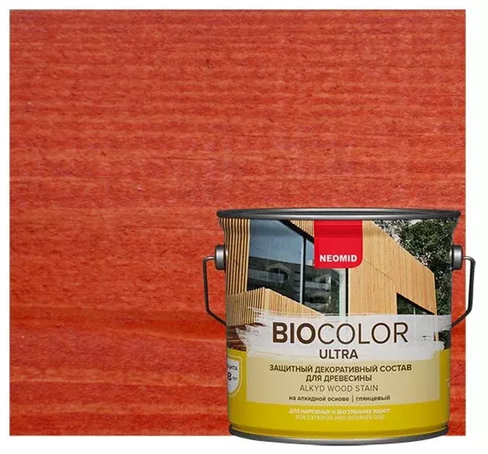 Пропитка для древесины NEOMID BiO COLOR ULTRA