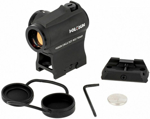 Коллиматор Holosun HS503R, поворотный регулятор