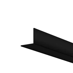 Рассеиватель для профиля 16x16 (Угол, Чёрный, 2 м), ALM-1616S-B-DF-2M 642028 Led Strip 642028