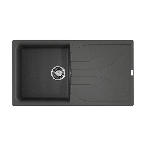 кухонная мойка Omoikiri Yasugata 100-PL Tetogranit/платина