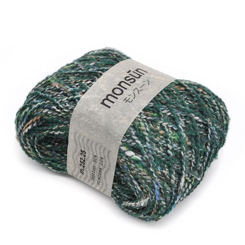 Хлопковая пряжа с утолщениями monsun m.252.25