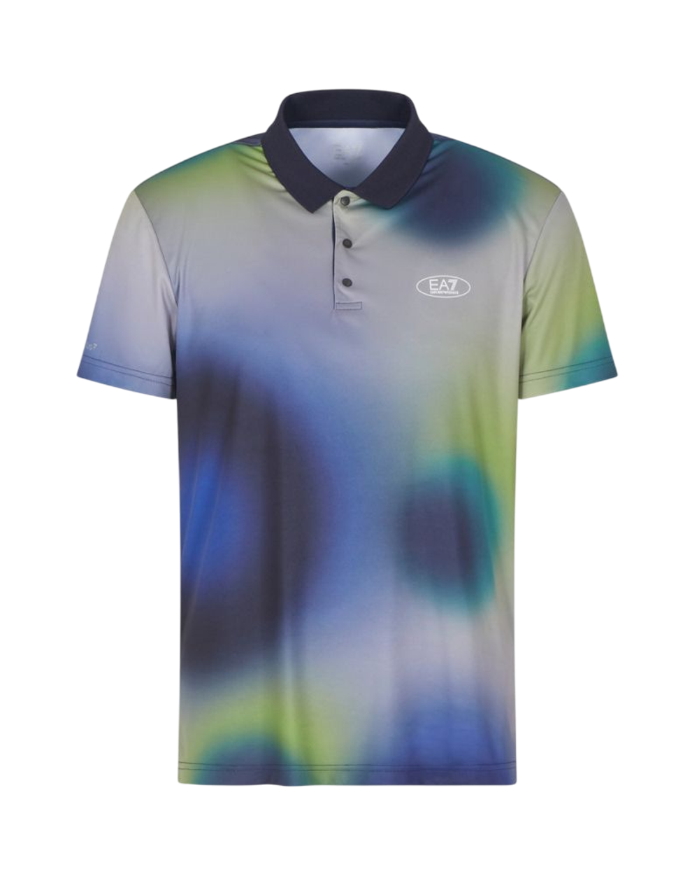 Мужское теннисное поло EA7 Tennis Pro - multicolor circle