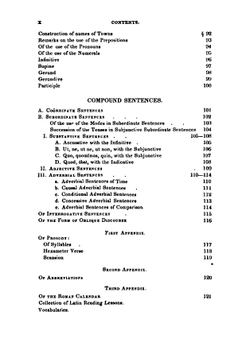 Elementary Grammar of the Latin Language | Raphael Kühner
