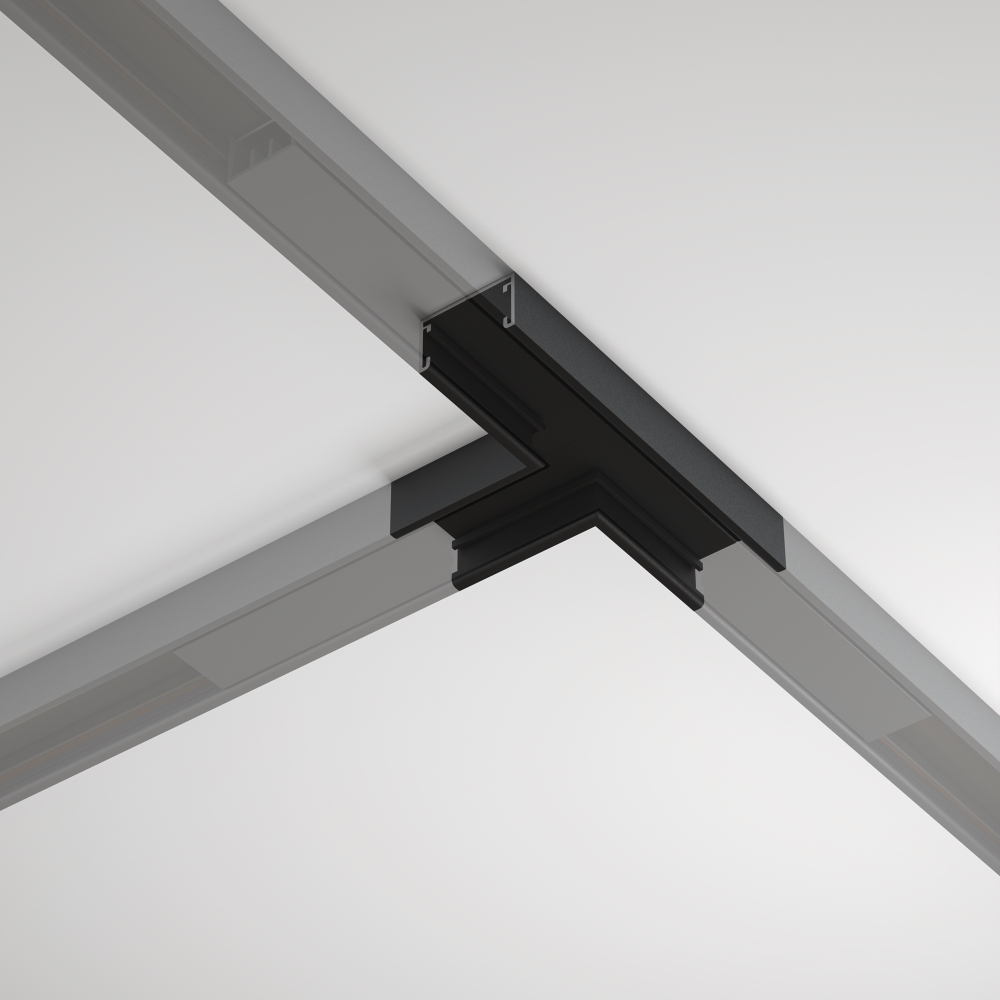 Т- образный коннектор накладной Maytoni Basity TRA172CT-11B