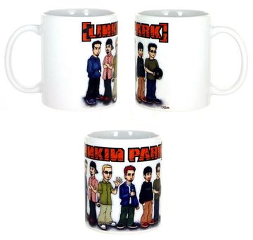 Кружка Linkin park группа мультяшки (517)