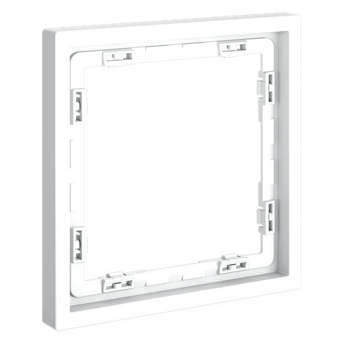 Рамка пластиковая VOLTUM S70 на 1 пост, (белый матовый)