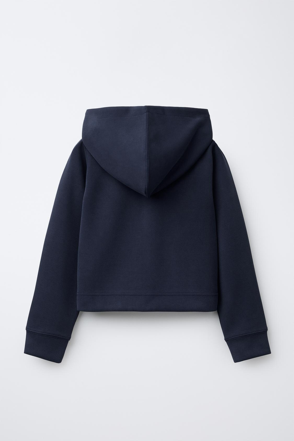 ZARA ХУДИ С РЕЛЬЕФНОЙ НАДПИСЬЮ, СИНИЙ