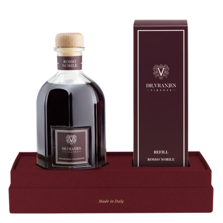Dr. Vranjes Rosso Nobile 500 мл с наполнителем 500 мл в подарочной упаковка (аромат благородное красное вино)