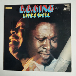 Винтажная виниловая пластинка LP B.B. King Live and Well (UK 1969)