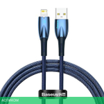 Кабель Baseus Glimmer 2m Blue (CADH000303)