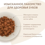 Лакомство для кошек Мнямс"Здоровые зубы" хрустящие подушечки с цыпленком 60 гр, 10 шт