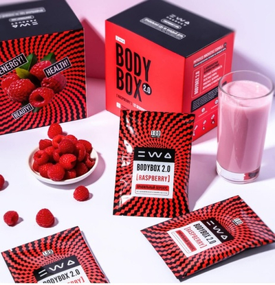 Сбалансированное питание со вкусом малины/ Коктейль BODYBOX