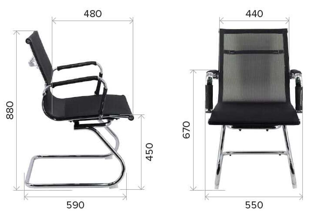 Кресло Everprof Opera CF Сетка Серый