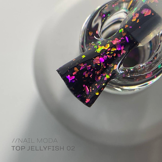 ТОП NAIL MODA 'JELLYFISH 02', топ с эффектом, 15мл