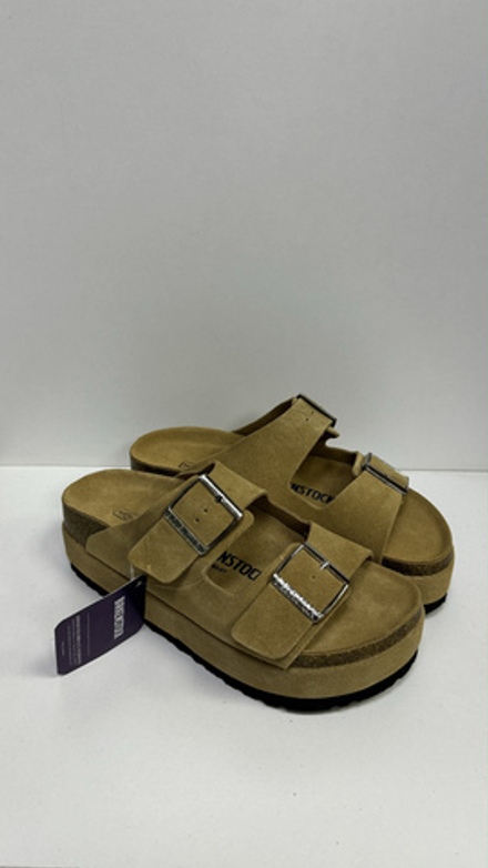 Сабо Birkenstock на утолщенной подошве