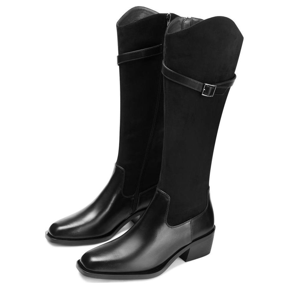 TOOMANYSHOES Stylish Selfie Mid Calf Boots Women"s