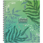 НОВИНКА! Тетрадь общая 48 листов на металлическом гребне "Нежные паттерны"