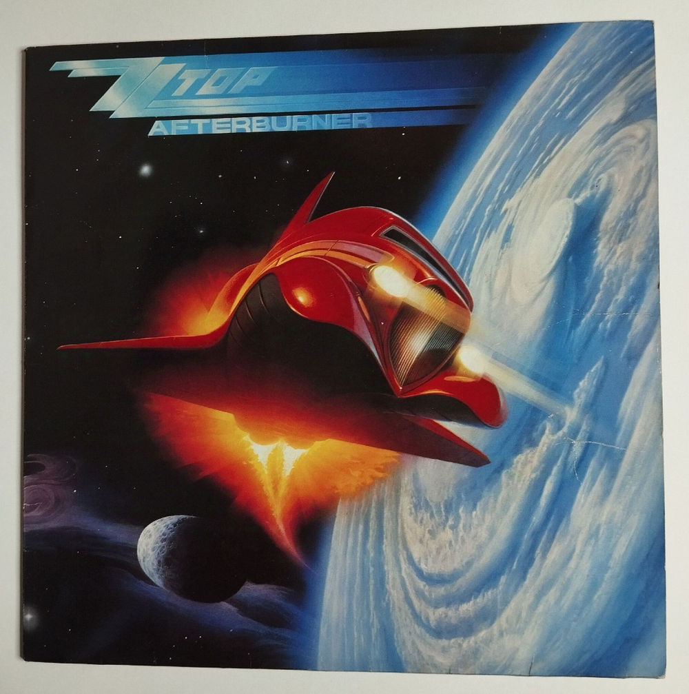 Винтажная виниловая пластинка LP ZZ Top Afterburner (Germany 1985)
