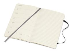 Еженедельник Moleskine Classic Soft Weekly Pocket 90x140 мм (DSB12WN2)