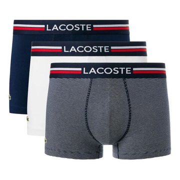 Боксерки теннисные Lacoste Stretch Cotton Trunks 3P