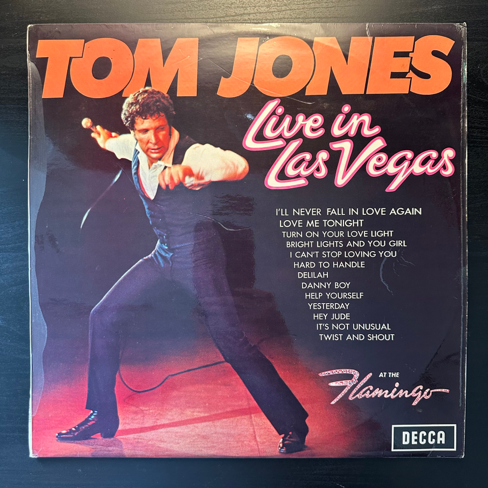 Tom Jones - Live In Las Vegas (Англия 1969г.)