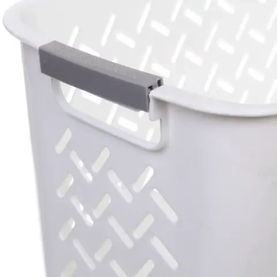 Корзина - органайзер универсальная для хранения с ручками «ДОМания «, цвет белый, 40*20*20см (лейбл)