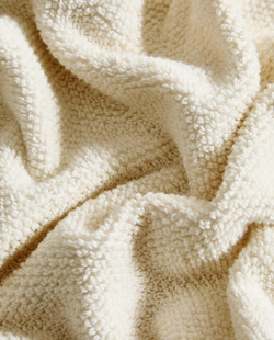 Zara Home - Банное полотенце с рисовым рисунком и красочным бордуром, белый, 30х50 см