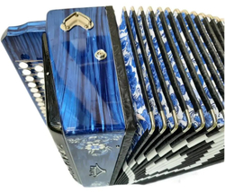 ГАРМОНЬ "ЧАЙКА-204" (S6ХL), ЦВЕТ СИНИЙ (ВАРИАНТ 2)