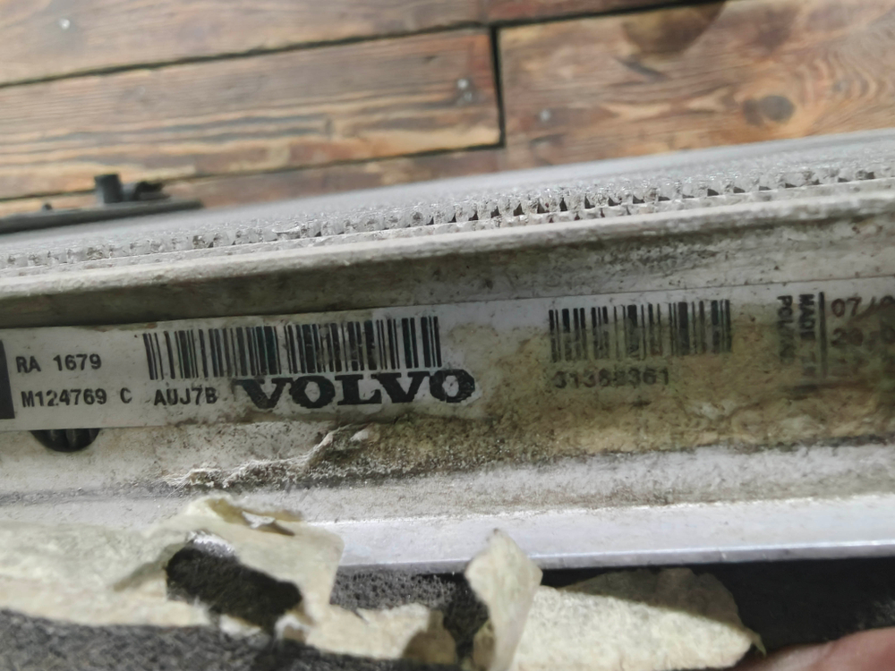 Радиатор двигателя (основной, ДВС) Volvo XC70 2 07-16 Б/У Оригинал 31368361