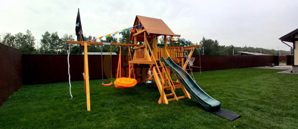 Деревянный игровой комплекс Савушка Lux - 6