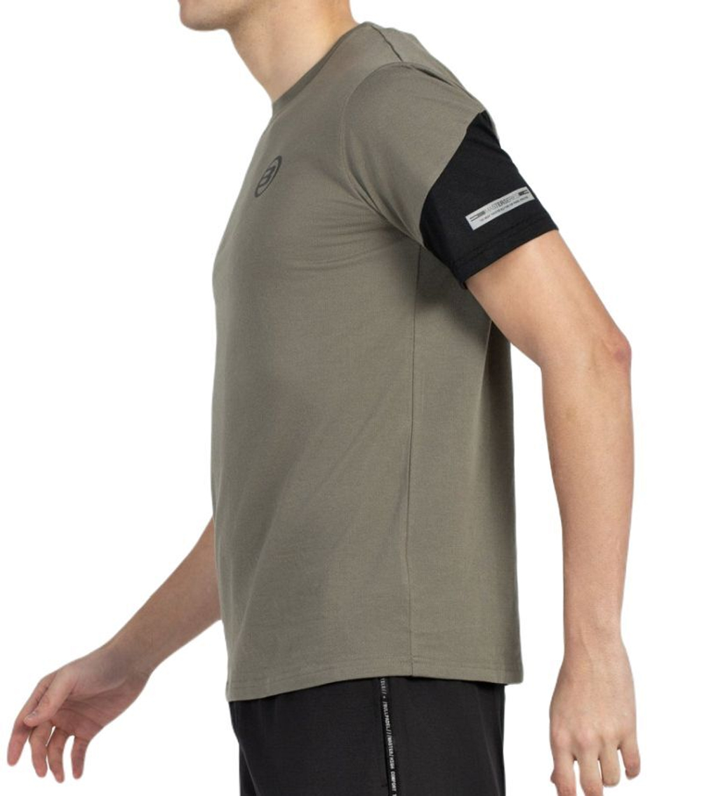 Мужская теннисная футболка Bullpadel Montia - зеленый