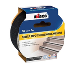 Клейкая лента противоскольжения черная"UNIBOB" 50мм*5м (24шт)
