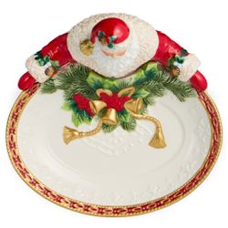 БЛЮДО LEFARD "ДЕД МОРОЗ" ГЛУБОКОЕ 22*21*12 СМ