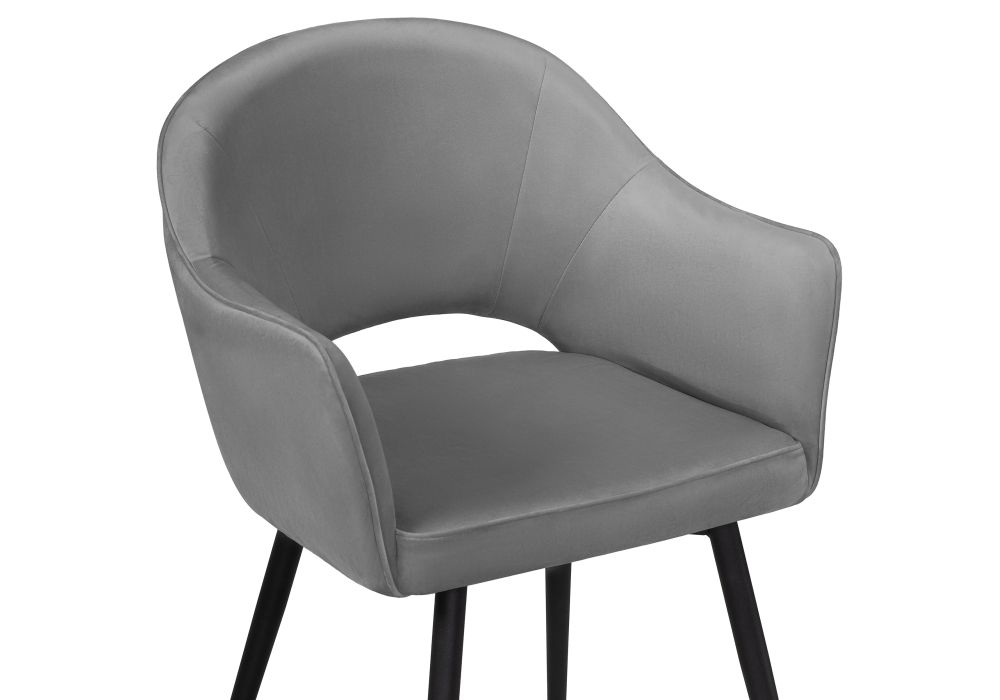 Стул на металлокаркасе Ойстер MR-11 / черный