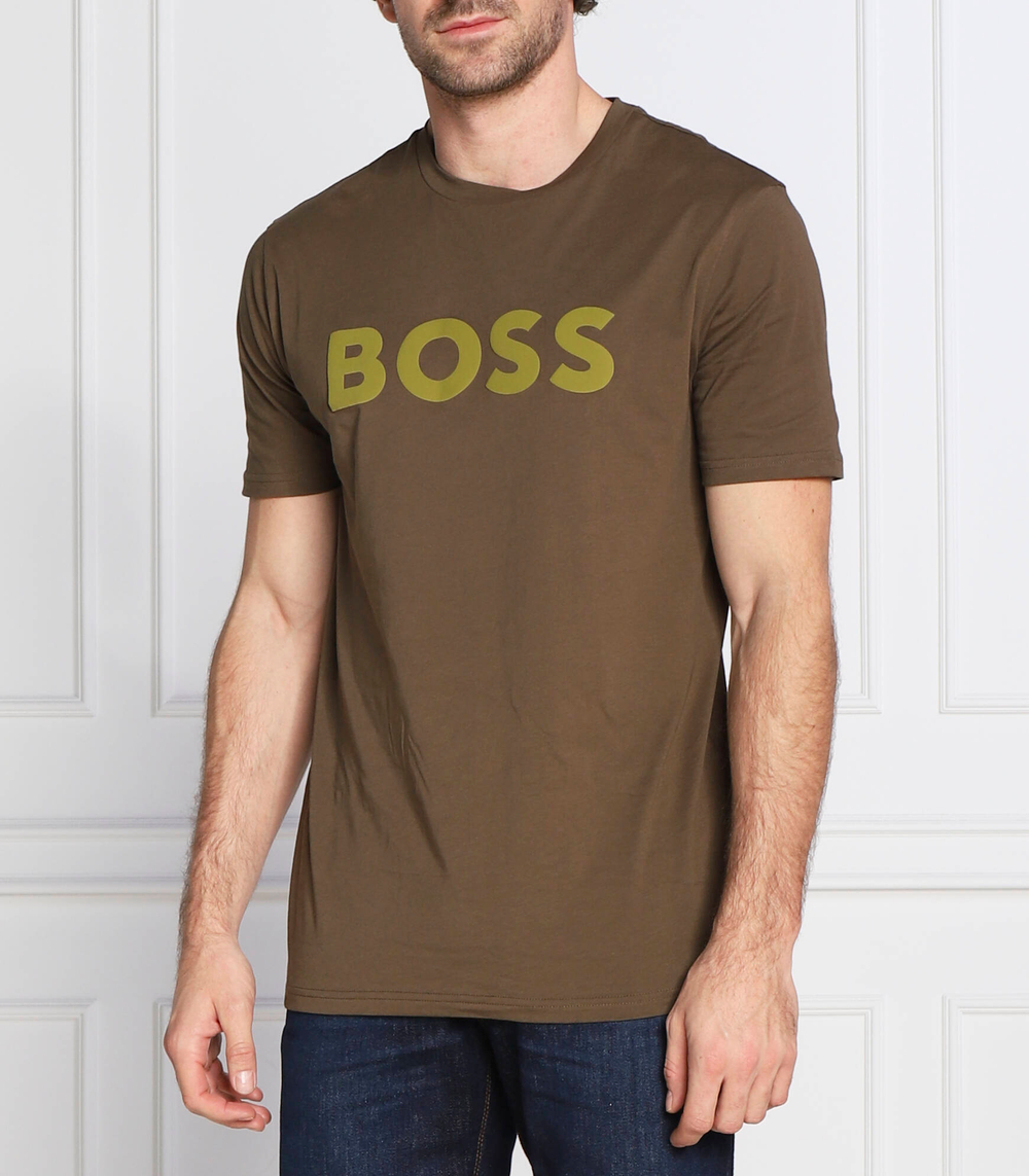 Футболка BOSS ORANGE - зеленый(50481923)