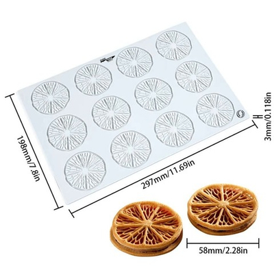 Силиконовый коврик для декора "Апельсин" LFM-503