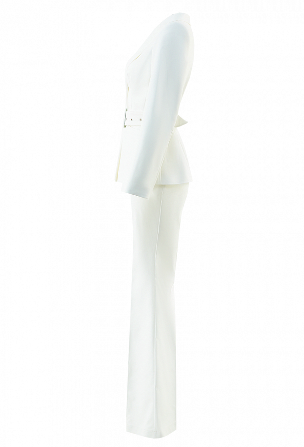 Брючный костюм белый 33-03-20 SS