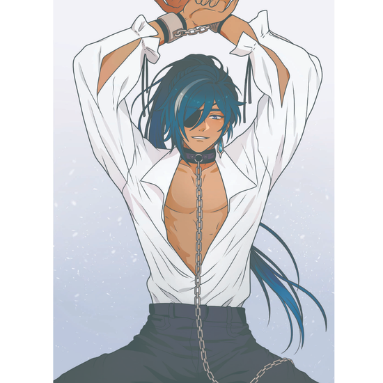 Постер Kaeya Genshin Poster