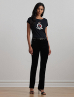 Футболка GRIETA LAUREN RALPH LAUREN - черный(200955438)