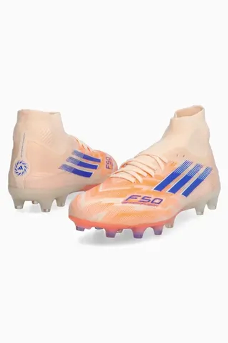 Бутсы adidas F50 Pro Mid FG/AG для женщин - оранжевый