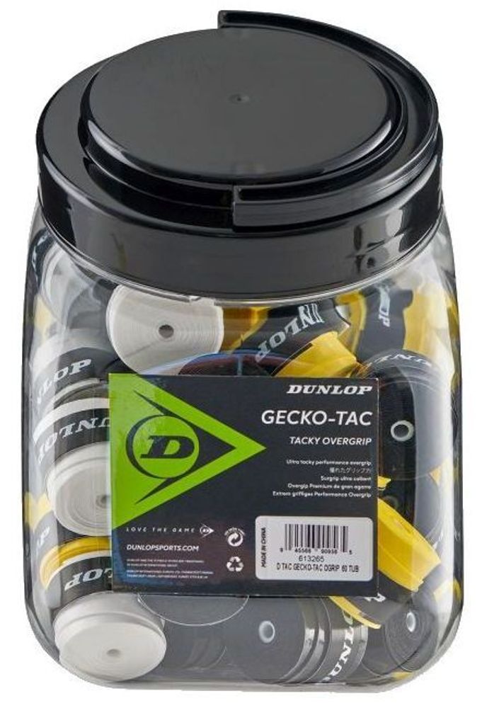Теннисные намотки Dunlop Gecko-Tac 60P - mix